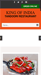 Mobile Screenshot of kingofindiaonline.com