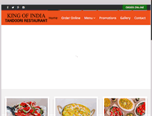 Tablet Screenshot of kingofindiaonline.com